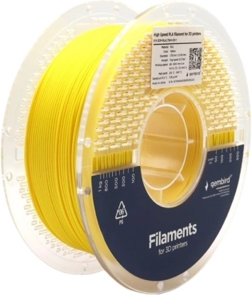 PLA High Speed filament 1,75 mm, 1 kg, sárga