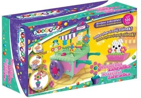 Bindeez virágos stand – kreatív gyöngykészlet (500 db)