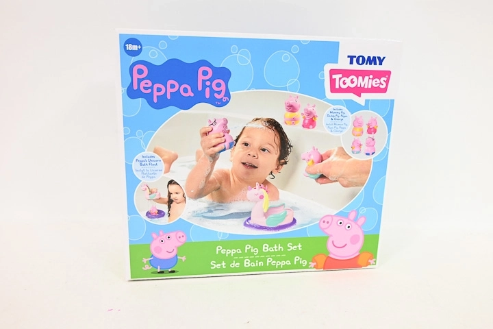 Toomies Peppa malac fürdőjáték készlet unikornis csónakkal