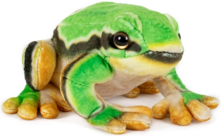 Plüss béka 14 × 9 cm