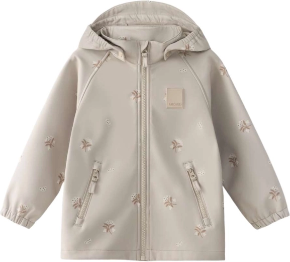 Leokid softshell kabát lake silver cloud flower, méret: 104