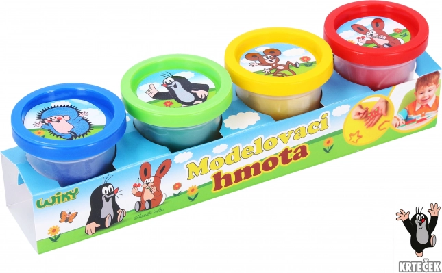 Doh gyurma Vakond 4x50 g