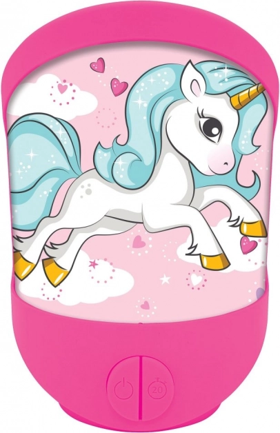 Gyermek éjjeli fény egyszarvú mintával