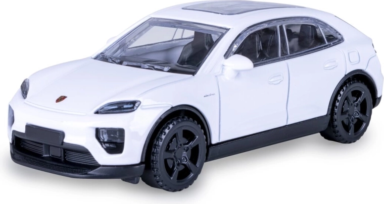 Fém Porsche Macan modell 1:43 méretarányban, fehér