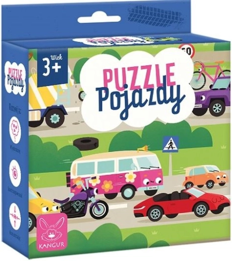 Járműves puzzle 30 darab