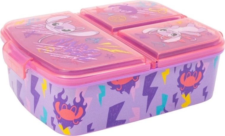 STOR Angel uzsonnás multibox, 3 rekesszel, BPA-mentes