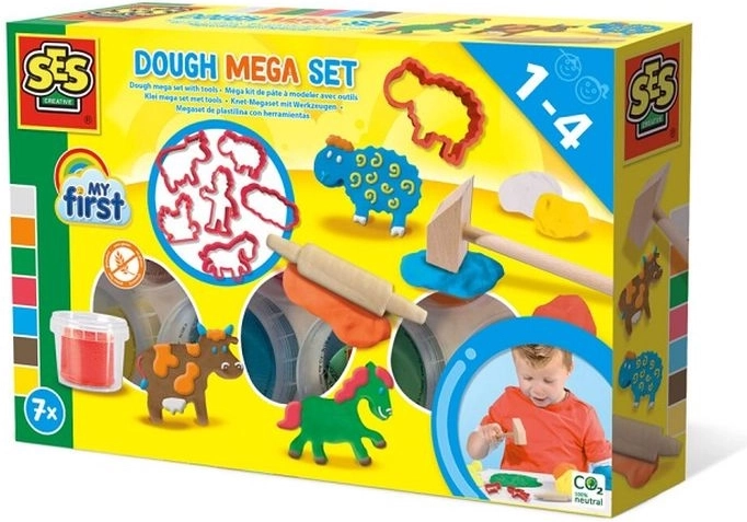 SES Creative My First mega gyurma készlet eszközökkel