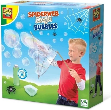 SES Creative Mega buborékok pókhálóval