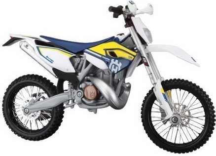 Maisto Husqvarna FE 501 1:12 motorkerékpár modell állvánnyal