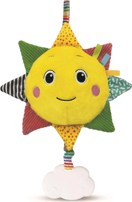 Plüss napocska Brahms-altatóval CLEMENTONI BABY