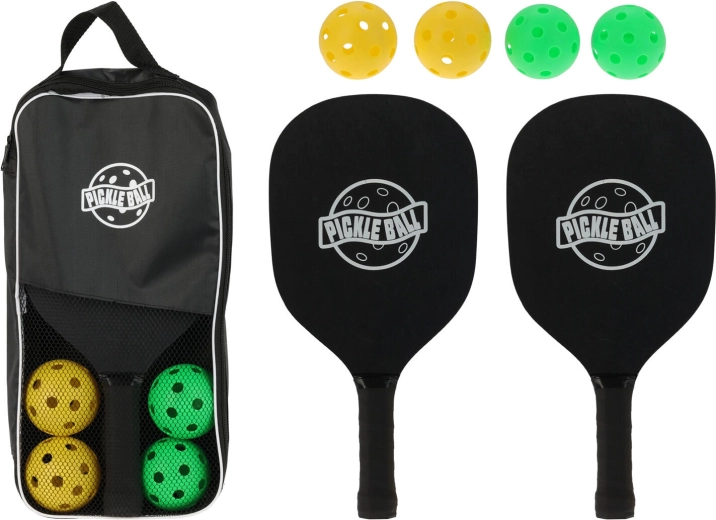 Pickleball készlet – 2 ütő és 4 labda