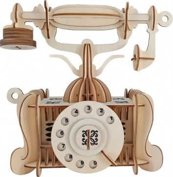 Fa 3D puzzle régi telefon