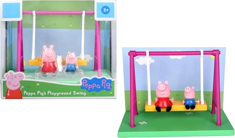 Peppa Pig hintakészlet 2 figurával: Peppa és George