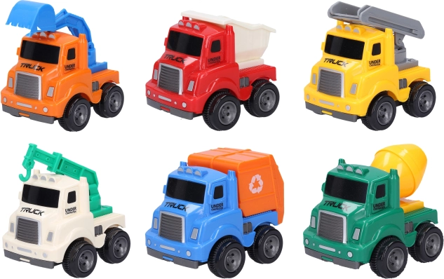 Közlekedési eszközök készlete 6 db 9 cm