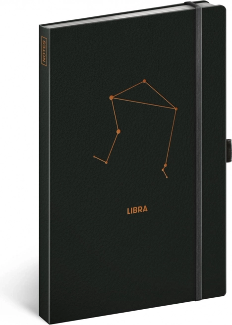 Notes NOTIQUE Mérleg – vonalas jegyzetfüzet 13 × 21 cm