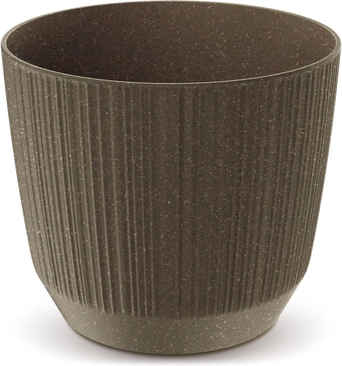 Ryfo Eco Wood virágcserép 10,7 cm – kávé