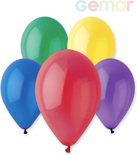 Gemar kristályos latex léggömb 26 cm – 1 db