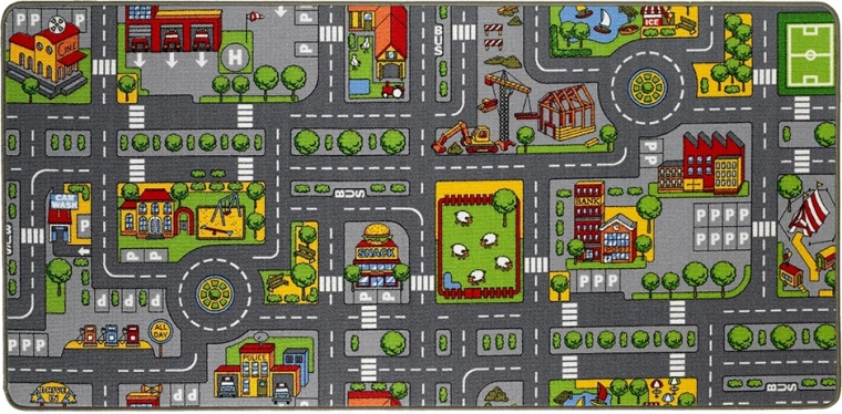 Kétoldalas szőnyeg 2 az 1-ben