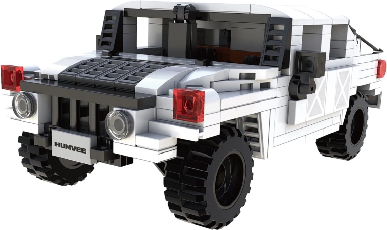 CaDA Humvee 1:24 fehér építőkészlet