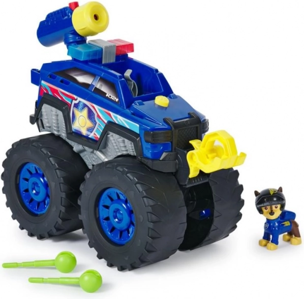 PAW PATROL mentő monster truck Chase-szel, csörlővel, fényekkel és hangokkal