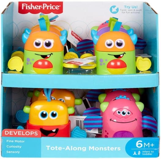 Fisher-Price Huncut szörnyecskék – aktivitásjáték-készlet