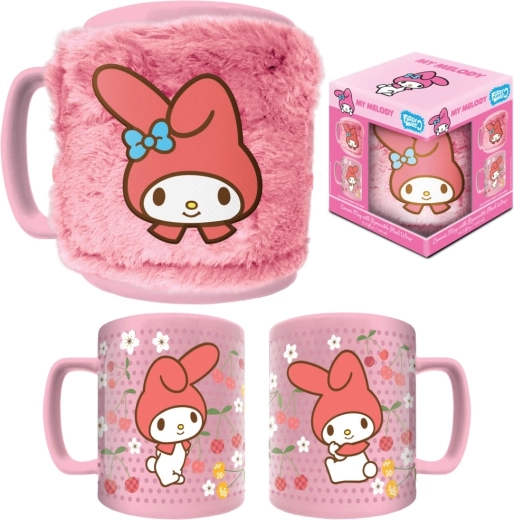 Sanrio My Melody kerámia bögre textil borítással