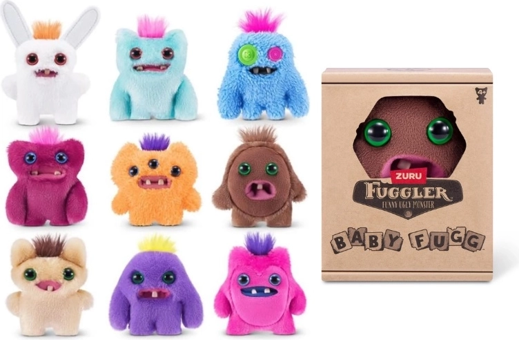 ZURU Fuggler Mini Baby Fuggs gyűjthető plüssfigura – 1 darab