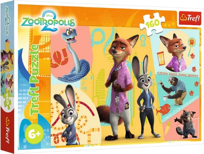 Zootropolis 2 kirakó – Együtt Zootropolisban (160 darabos)