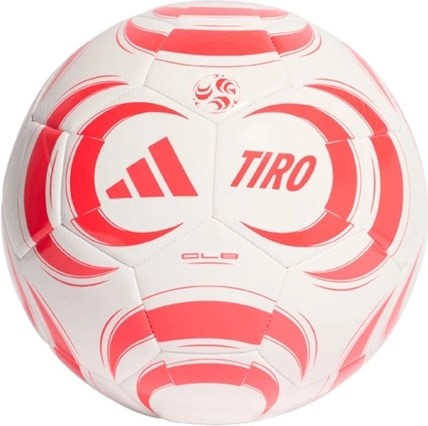 Adidas Tiro Club futballlabda fehér/piros