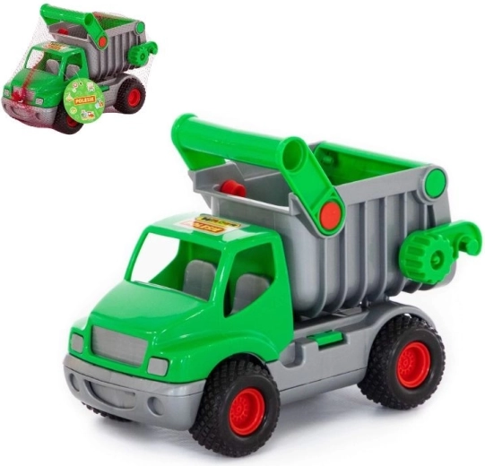 Auto ConsTruck billenőplatós teherautó zöld