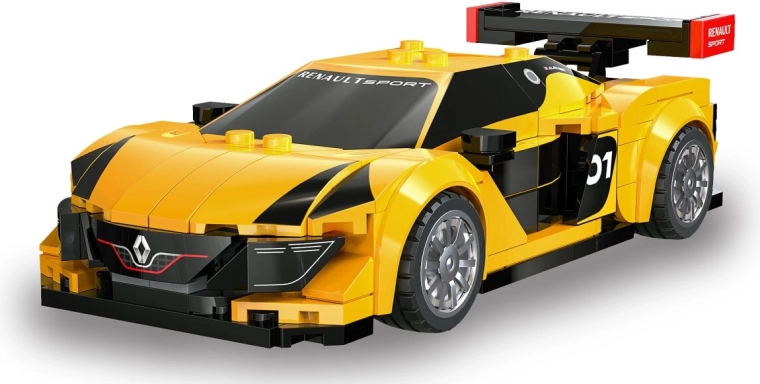 CaDA Renault Sport RS.01 építőmodell 1:24, sárga