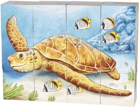 Goki fa puzzle Ausztrál állatok