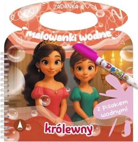 Rejtvények és vizes kifestők – Királynők