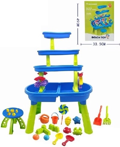 46 részes homok- és vízijáték készlet