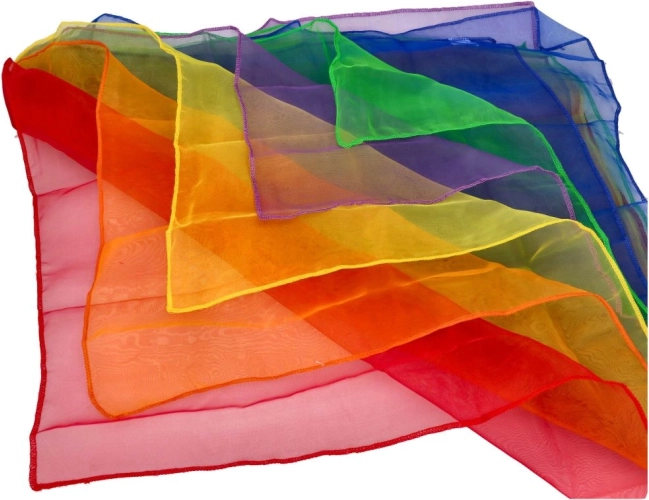 Goki 6 db zsonglőr kendő készlet