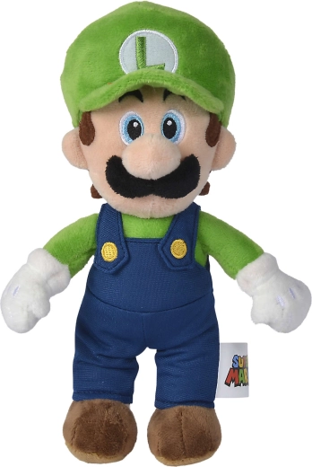 Plüss figura Luigi Super Mario 23 cm