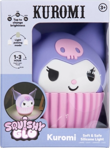 Kuromi SquishyGlo szilikon éjjeli lámpa