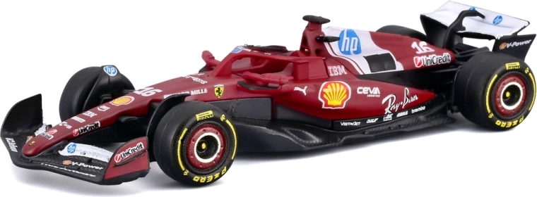 Bburago Ferrari SF-25 (2025) Charles Leclerc #16 – Forma–1 modell 1:64 bliszterben