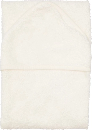 Timboo kapucnis törölköző XXL 95 × 95 cm Daisy White