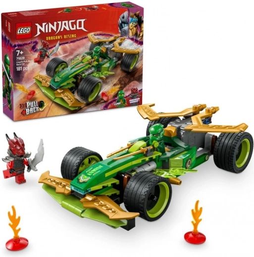 Lego NINJAGO Lloyd felhúzós versenyautója