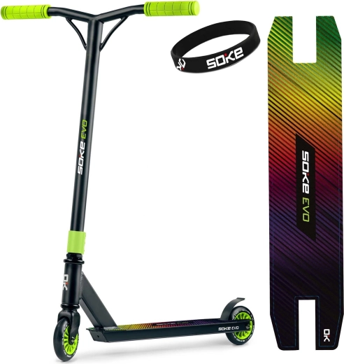 SOKE EVO freestyle roller zöld