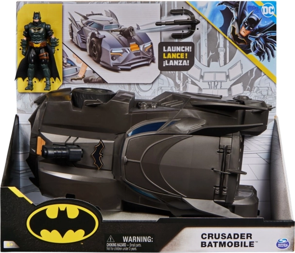 Batman Batmobile figurával 10 cm