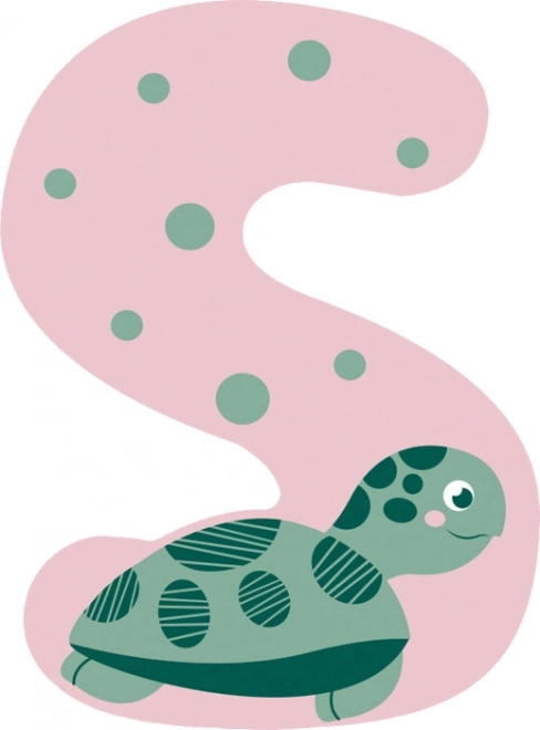 kis fa betű S teknőssel