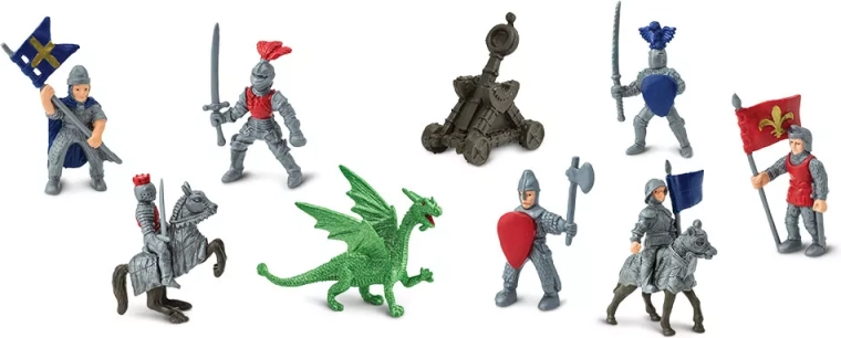 Safari Ltd. lovagok és sárkányok – figura szett
