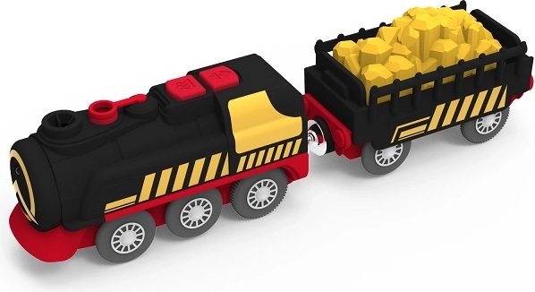 2Kids Toys elemes gőzmozdony gőzfunkcióval