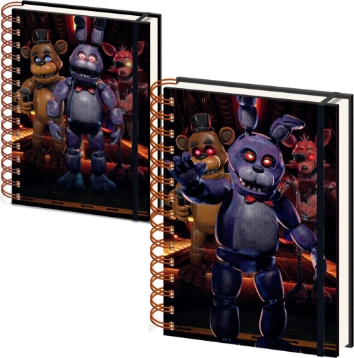 Five Nights At Freddy’s 3D A5-ös spirálfüzet – Jump