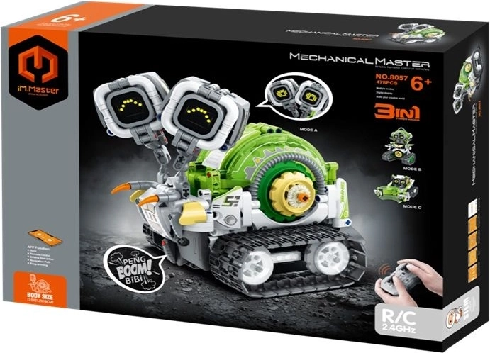 iM.Master Mechanical Master mechanikus mester programozható RC robot 3 az 1-ben - 1 db
