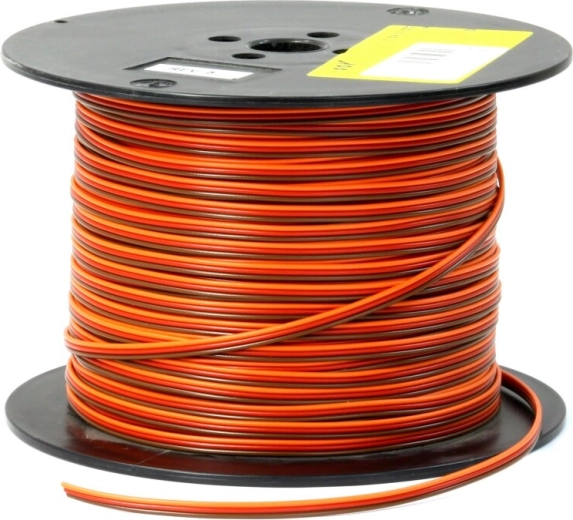 JR lapos kábel, 3 × 0,25 mm, 100 m