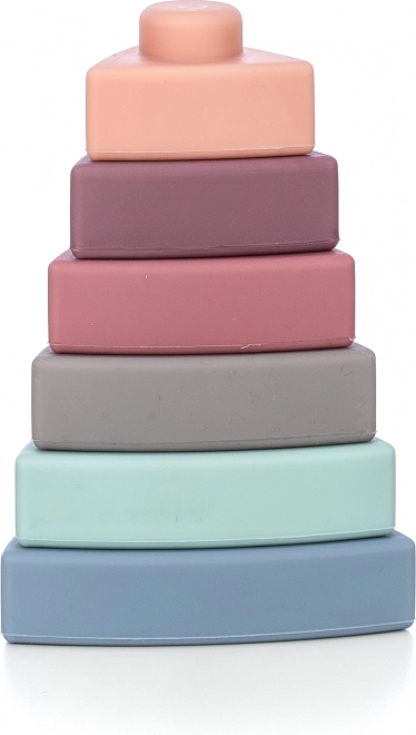 FREE2PLAY szilikon háromszög rakosgató torony