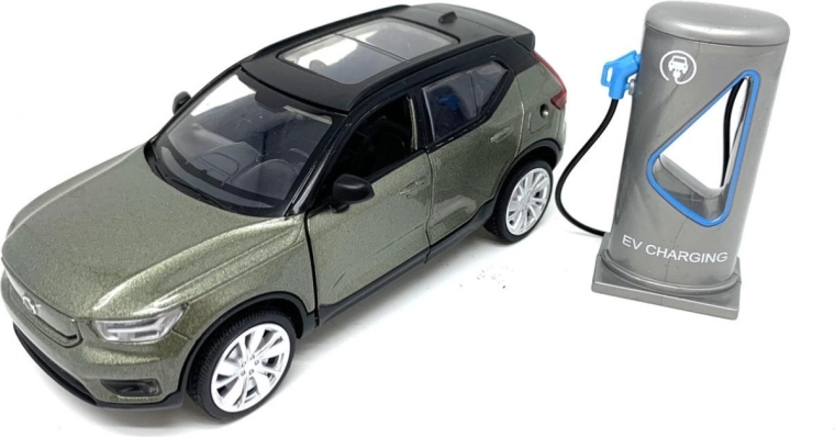 Volvo XC40 Recharge autómodell 1/32 fénnyel és hanggal – 1 db